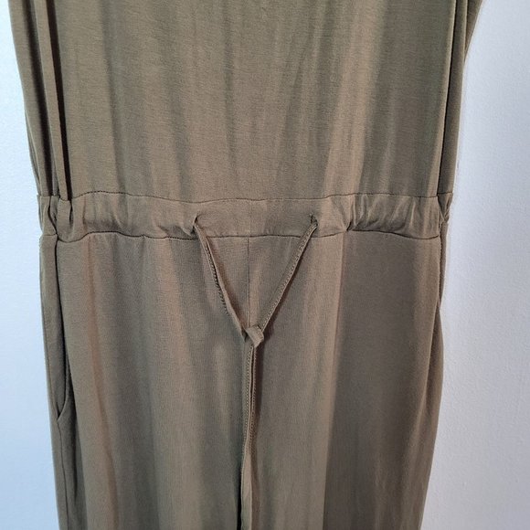 Fashion Nova Olive Green Jumpsuit Size Small - Picture 3 of 11